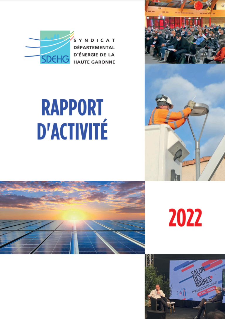 SDEHG, rapport d’activité 2022