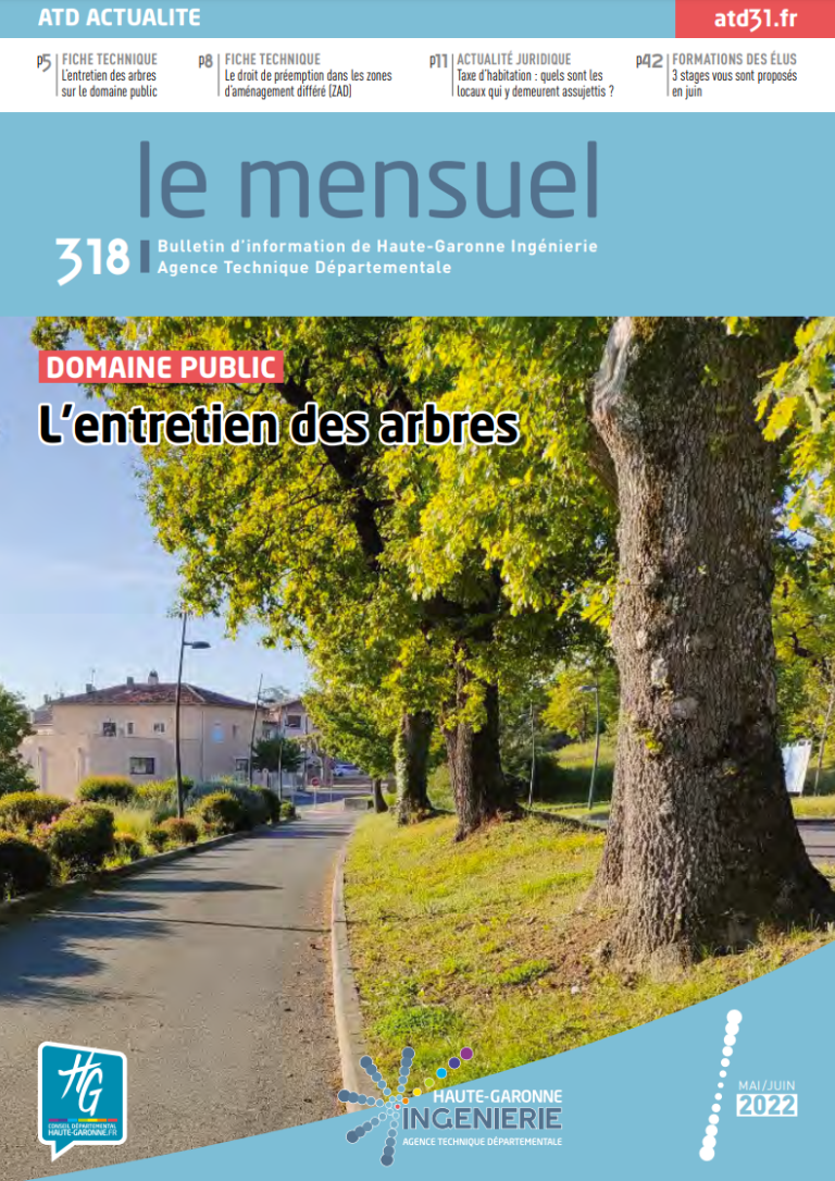 Bulletin d’information de Haute-Garonne Ingénierie Agence Technique Départementale N°318