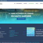 Le SDEHG, Syndicat Départemental d’Énergie de la Haute-Garonne.